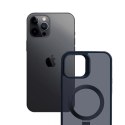 Etui 3mk Smoke Case Mag&Stand na Apple iPhone 12 pro max - czarne 3mk Protection