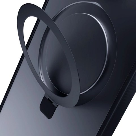 Etui 3mk Smoke Case Mag&Stand na Apple iPhone 15 plus - czarne 3mk Protection