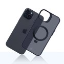 Etui 3mk Smoke Case Mag&Stand na Apple iPhone 15 plus - czarne 3mk Protection