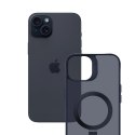 Etui 3mk Smoke Case Mag&Stand na Apple iPhone 15 plus - czarne 3mk Protection