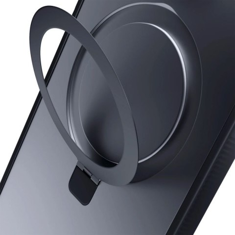 Etui 3mk Smoke Case Mag&Stand na Apple iPhone 16 - czarne 3mk Protection