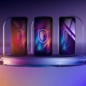 Prywatyzujące szkło hartowane 3mk Rainbow Privacy na Apple iPhone 15 Plus 3mk Protection