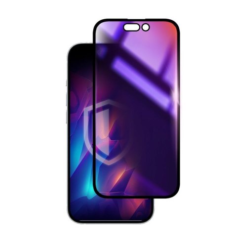 Prywatyzujące szkło hartowane 3mk Rainbow Privacy na Apple iPhone 16 Pro Max 3mk Protection
