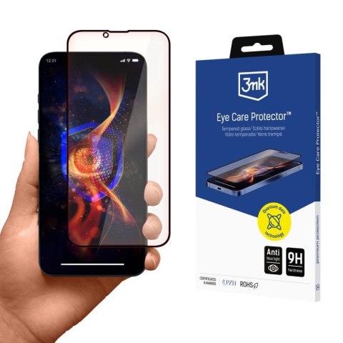 Szkło hartowane 3mk Eye Care Protector na Apple iPhone 13/13 Pro/14 3mk Protection