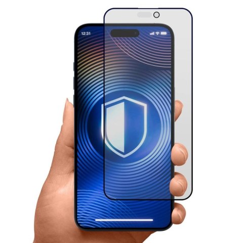 Szkło hartowane 3mk Hardglass Matt Max Privacy na Apple iPhone 15/16 3mk Protection