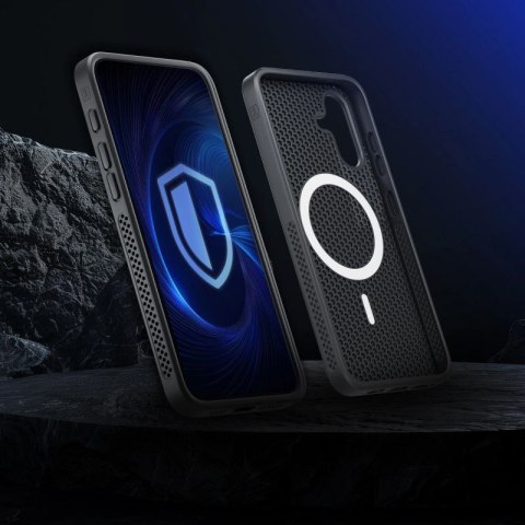 Etui 3mk COOLing MagCase na Apple iPhone 16 - czarne 3mk Protection