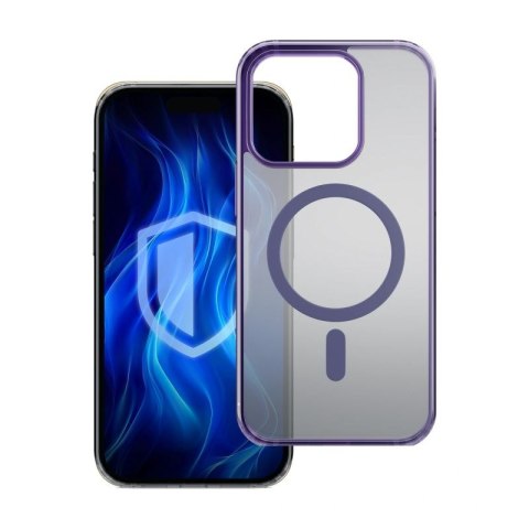 Etui 3mk Frosty MagCase Purple na Apple iPhone 15 Pro - fioletowe 3mk Protection