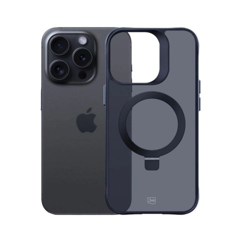 Etui 3mk Smoke Case Mag&Stand na Apple iPhone 14 pro max - czarne 3mk Protection