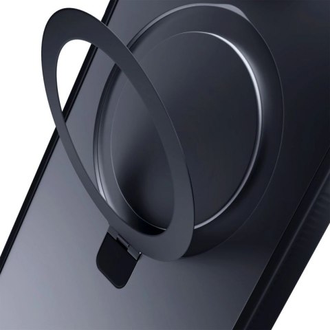 Etui 3mk Smoke Case Mag&Stand na Apple iPhone 15 pro max - czarne 3mk Protection