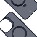 Etui 3mk Smoke Case Mag&Stand na Apple iPhone 15 pro max - czarne 3mk Protection