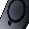 Etui 3mk Smoke Case Mag&Stand na Apple iPhone 15 pro max - czarne 3mk Protection
