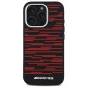 Etui AMG Silicone Graphics MagSafe na iPhone 16 Pro Max - czarne Mercedes