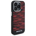 Etui AMG Silicone Graphics MagSafe na iPhone 16 Pro - czarne Mercedes