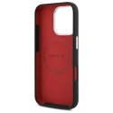 Etui AMG Silicone Graphics MagSafe na iPhone 16 Pro - czarne Mercedes
