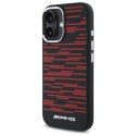 Etui AMG Silicone Graphics MagSafe na iPhone 16 - czarne Mercedes