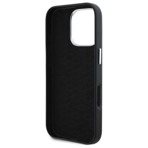 Etui BMW M Smooth Full Wrapped Metal MagSafe na iPhone 16 Pro - czarne BMW