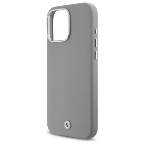 Etui BMW Sign Full Wrapped Metal MagSafe na iPhone 16 Pro Max - szare BMW