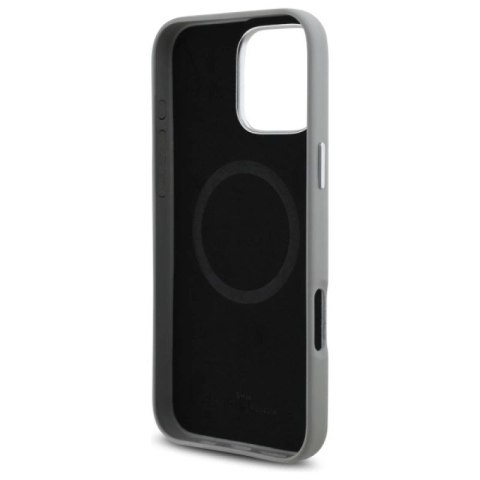 Etui BMW Sign Full Wrapped Metal MagSafe na iPhone 16 Pro Max - szare BMW