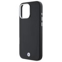 Etui BMW Sign Full Wrapped Metal MagSafe na iPhone 16 Pro - czarne BMW