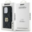 Etui DKNY Quilted Stack Logo na iPhone 14 Pro - czarne DKNY