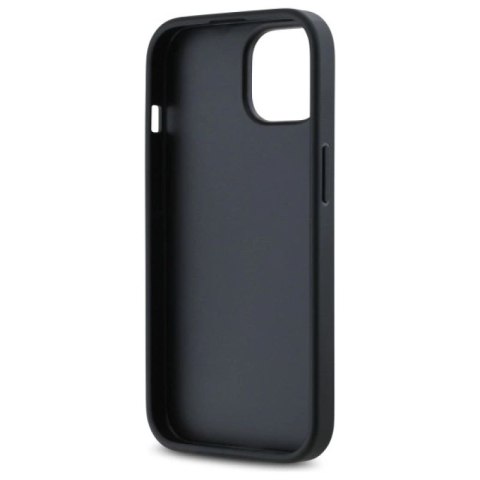 Etui DKNY Quilted Stack Logo na iPhone 14 - czarne DKNY