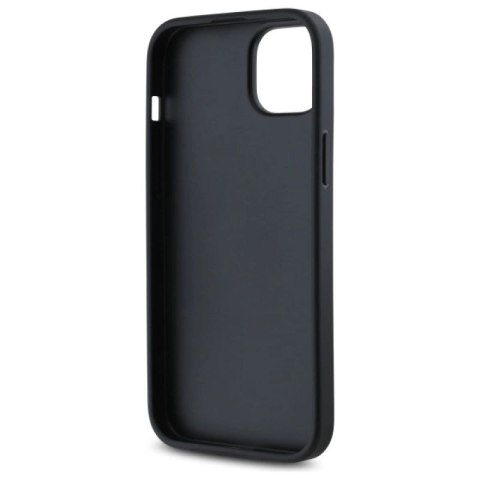 Etui DKNY Quilted Stack Logo na iPhone 15 Plus - czarne DKNY