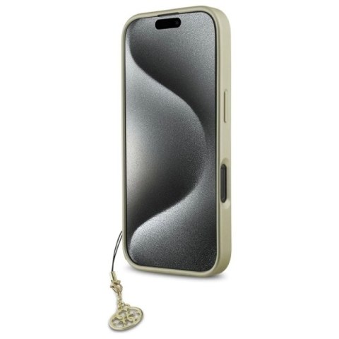 Etui Guess 4G Charms Collection na iPhone 16 Pro Max - czarne Guess