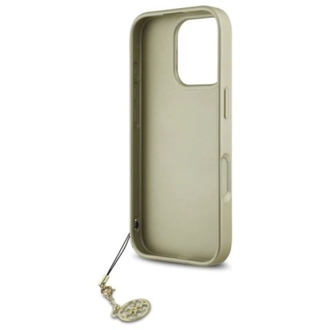 Etui Guess 4G Charms Collection na iPhone 16 Pro - czarne Guess
