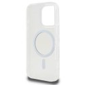 Etui Guess IML Glitter Circle MagSafe na iPhone 16 Pro Max - przezroczyste Guess