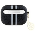 Guess GUAP2P4RPSK AirPods Pro 2 (2022/2023) cover czarny/black 4G Printed Stripes Charm WD
