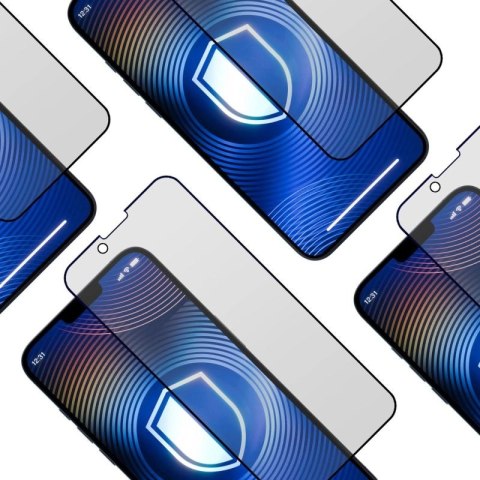 Szkło hartowane 3mk Hardglass Matt Max Privacy na Apple iPhone 13/13 Pro/14 3mk Protection