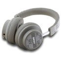 DKNY słuchawki nauszne Bluetooth DKBHM2PCSHLE beżowy/beige Checkered Pattern DKNY