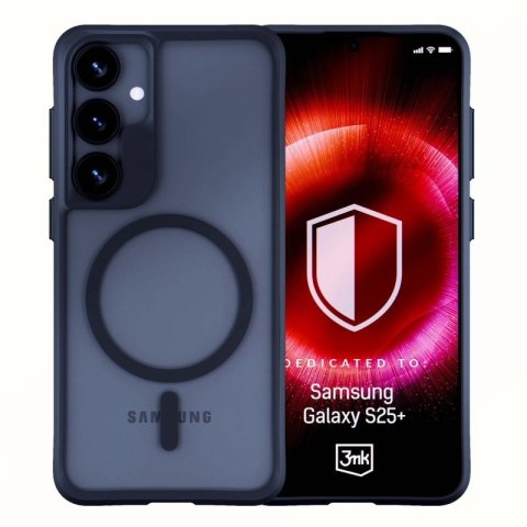Etui 3mk Satin Armor MagCase na Samsung Galaxy S25+ - przezroczyste 3mk Protection