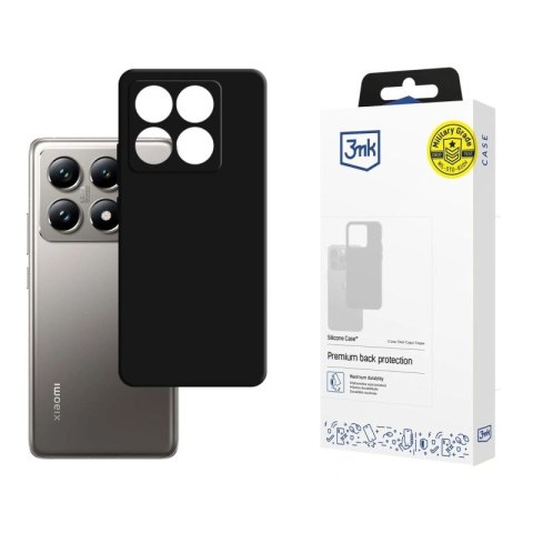 Etui 3mk Silicone Case na Xiaomi 14T Pro - czarne 3mk Protection