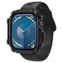 Etui Spigen Rugged Armor na Apple Watch 10 46 mm - czarne Spigen