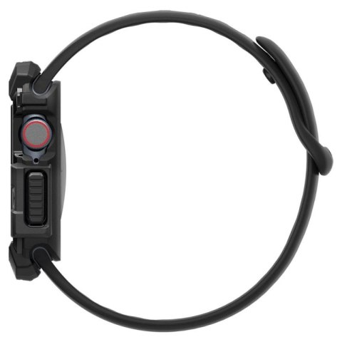 Etui Spigen Rugged Armor na Apple Watch 10 46 mm - czarne Spigen