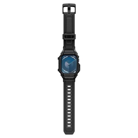 Etui Spigen Rugged Armor na Apple Watch 10 46 mm - czarne Spigen