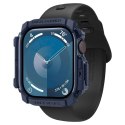 Etui Spigen Rugged Armor na Apple Watch 10 46 mm - granatowe Spigen