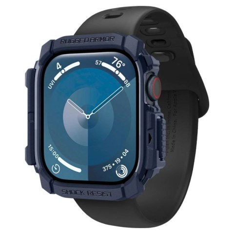 Etui Spigen Rugged Armor na Apple Watch 10 46 mm - granatowe Spigen