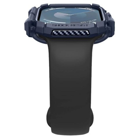 Etui Spigen Rugged Armor na Apple Watch 10 46 mm - granatowe Spigen