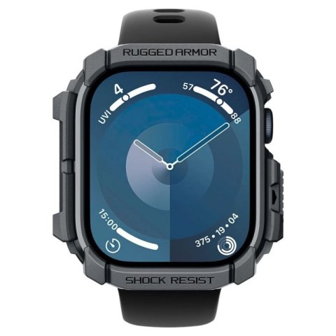 Etui Spigen Rugged Armor na Apple Watch 10 46 mm - szare Spigen