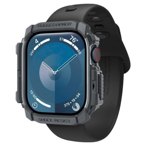 Etui Spigen Rugged Armor na Apple Watch 10 46 mm - szare Spigen