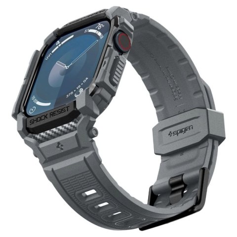 Etui Spigen Rugged Armor na Apple Watch 10 46 mm - szare Spigen