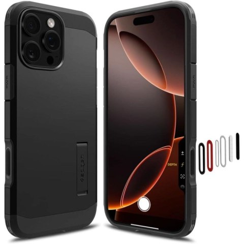 Etui Spigen Tough Armor "T" MagSafe na iPhone 16 Pro Max - czarne Spigen