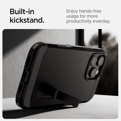 Etui Spigen Tough Armor "T" MagSafe na iPhone 16 Pro Max - czarne Spigen