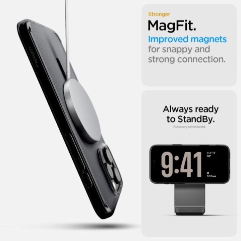 Etui Spigen Ultra Hybrid "T" MagSafe na iPhone 16 Pro Max - czarne Spigen