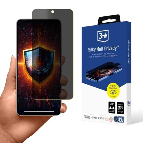 Folia prywatyzująca 3mk Silky Matt Privacy na Google Pixel 8 Pro 3mk Protection