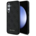 Guess GUHCS24FEG4GFGR S24 FE S721 szary/grey hardcase 4G Metal Gold Logo Guess