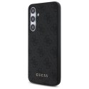 Guess GUHCS24FEG4GFGR S24 FE S721 szary/grey hardcase 4G Metal Gold Logo Guess