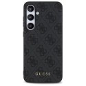 Guess GUHCS24FEG4GFGR S24 FE S721 szary/grey hardcase 4G Metal Gold Logo Guess